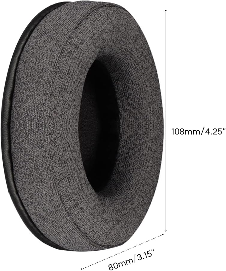 HyperX Cloud 2 II X Replacement Ear Pads Dark Gray Memory Foam Earcushions - Image 3